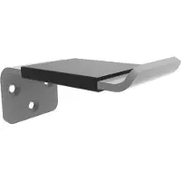 Multibrackets muurbeugel voor hoofdtelefoons en headsets / zwart/zilver
