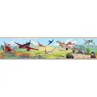 Disney Planes cars behangrand 3504-1