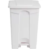 Jantex afvalemmer wit 45L, 60(h) x 40,5(b) x 39,5(d)cm
