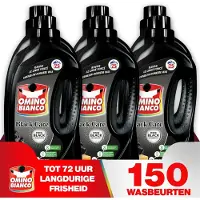 Omino Bianco Black Care - Vloeibaar Donker Wasmiddel - 6 x 1.48 L - Geconcentreerd