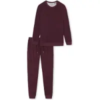 Schiesser Pyjama Long wine red 178036 56/XXL