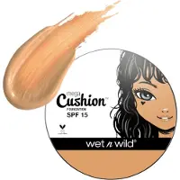 wet n wild Wet 'n Wild MegaCushion Liquid Foundation - 119A Buff Beige - VEGAN - SPF15 - 15 g