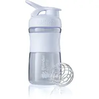 BlenderBottle SportMixer Tritan Grip - Eiwitshaker / Bidon - 590ml - White