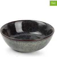 Salt&Pepper - Kom 9xH3cm groen/blauw - Stitch - set/4