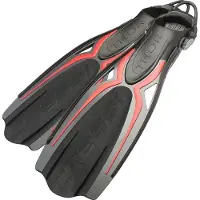 Cressi Thor Ebs Diving Fins Rood,Zwart EU 42-44
