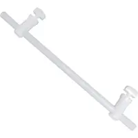 Schulte Universele handdoekhouder 50 cm - wit - geschikt voor buizenradiator - designradiator