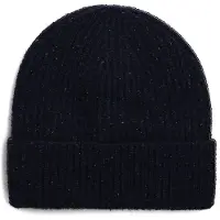 Profuomo Heren Mutsen Hat Wool Polyamide - Donkerblauw - Maat ONESIZE