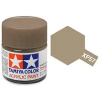 Tamiya Hobbyverf Acrylverf - XF-57 Buff (Yellow-Brown) - Matt - Acryl - 23ml Verf potje - 23 ml