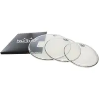 Remo velSet Ambasador, clear, standaard: 12",13",16" - Drumvellen set