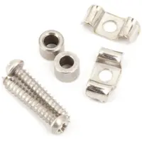 Fender Vintage-Style Stratocaster String Guides Chrome - Gitaaronderdeel