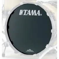 Tama basDrum Frontvel BK22BMTT, 22", zwart, Starclassic Logo - Bass drumvel