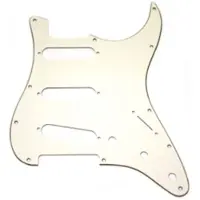 Fender 11-Hole Modern-Style Stratocaster Pickguard S/S/S Parchment