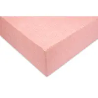 Zo Home Hoeslaken lino fitted sheet shell red 90 x 210 220 cm