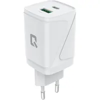 Uniq iPhone PD 30W GaN adapter - Snel opladen - dual poort - fast- iPhone - Samsung - Oppo - Wit - Origineel