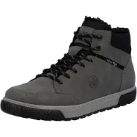 Rieker Veterboots grijs / zwart