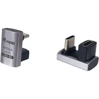 Equip 133477 Adapter, USB 4.0 naar USB-C, 40 Gbps, 240W PD, 2 stuks