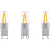 SPL G9 LED Lamp 1.8W Dimbaar - Warm Wit - 180lm - LED Filament T16 Buislamp - 3 Stuks - 2700K - 230 Volt