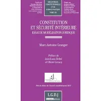 Lgdj Constitution et sécurité intérieure