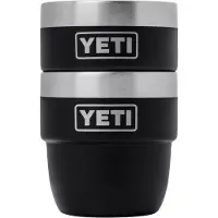 Yeti Rambler Stackable Espresso Cups 4oz, Black, stapelbare thermosbekers, 118 ml