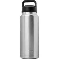 Yeti Rambler Bottle 36oz Chug Cap, Stainless Steel, thermosfles met drinkdop, 1L