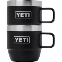 Yeti 2 Stapelbare Thermomokken 177ml Rambler 'Black'