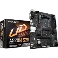 Gigabyte A520M S2H Moederbord Socket AMD AM4 Vormfactor Micro-ATX Moederbord chipset AMD A520