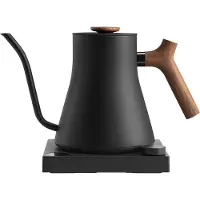 Fellow Stagg EKG PRO Elektrische waterkoker, 0.9 l - Matzwart/Hout