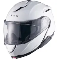 NEXX X.Lifetour Plain Wit Systeemhelm Maat S