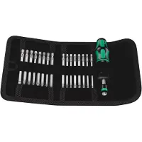 Wera Kraftform Kompakt 60 Torque 05059293001 Gereedschapsset 17-delig