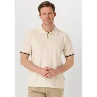 Matinique Heren Polo's & T-shirts Mascout Polo Stripe - Beige - Maat XXL