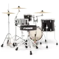 Sonor AQ2 Martini 4pc Shell Pack Transparent Black