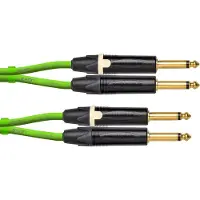 Cordial CEON DJ PLUG 1.5 G 6.3 mm TS jack kabelset 1.5 m