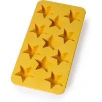 Lékué IJsblokjesvorm - met deksel - Sterretje - Yellow