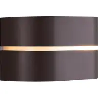 Nordlux Strakke Wandlamp Sibelis Metallic Bruin