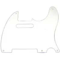 Fender Pickguard Tele 5-Hole White - Pickguard