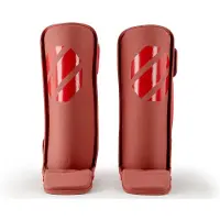 UFC Combat PRO Tonal Scheenbeschermers en Voeten - - Rood - Maat L
