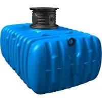 4Rain FLAT M vlaktank-pakket 9000 L Huis-Premium