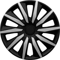 Gorecki Wieldoppenset Decente 14" Zwart/Zilver