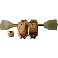 KLUSON Vintage Tulip mechanieken 3+3 goud - Stemmechaniek voor gitaar