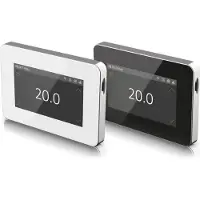 Quality Heating V1 pro touch wifi design elektrische vloerverwarming universele thermostaat Zwart