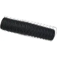 vidaXL Lasdraad hekwerk, 0,5 x 100 meter, PVC, grijs