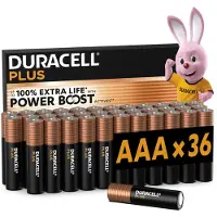 Duracell Plus AAA - alkaline batterijen - 1,5V, LR03 - 36 stuks