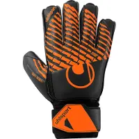 Uhlsport FM Soft Resist+ Flex Frame Keepershandschoenen Zwart Feloranje