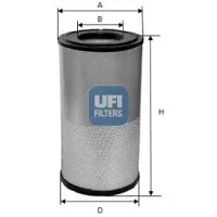 Ufi 27.A17.00 Luchtfilter