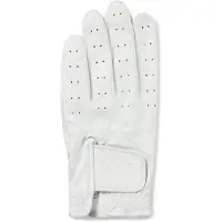 BOSS Geperforeerde handschoen van nappaleer met klittenbandsluiting Maat L