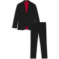 HUGO Super slim fit pak van wolmix model 'ARTI/HESTEN'