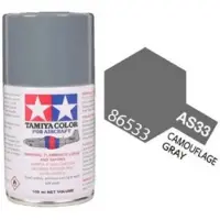 Tamiya Hobbyverf Acrylverf - AS-33 Camouflage Grijs - Matt - Acryl Spray - Verf spuitbus - 100 ml