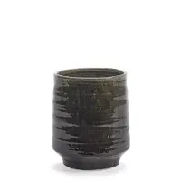 Serax Bloempot Groen-Donker Groen D 18 cm H 21 cm