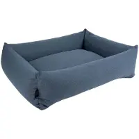 D & D Eden Hondenmand - Hondenbed met Rand - Waterafstotend & Wasbare Hoes - Large 110x95x25cm - Midnight