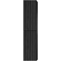 SaniGoods Girona kolomkast zwart eiken 35x35x160cm